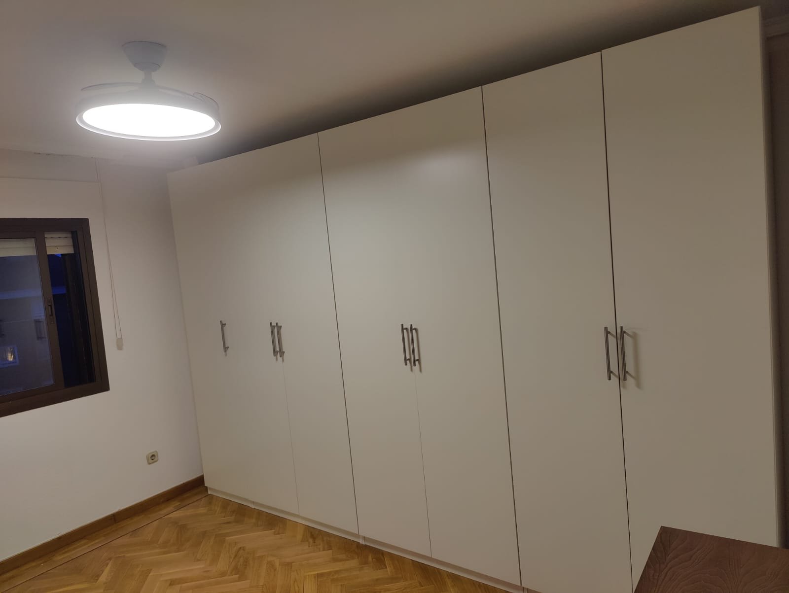 Closet instalado en habitación principal